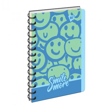 Зошит для записів YES В6/144 пл.обкл. Smile more