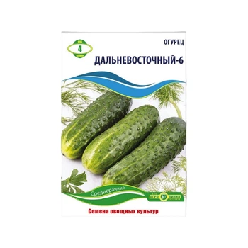 Насіння огірка Далекосхідний-6 Агро Лінія, 4г, середньопізній врожайний сорт, зелений