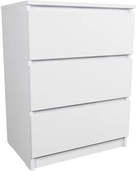 Комод Viant ТК-8 3Ш 600 х 420 х 800 мм Білий (ТК8-000021650)