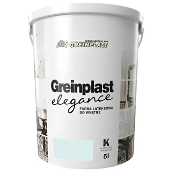 Латексна фарба Greinplast Elegance FWK43 прозорий аквамарин 5 л