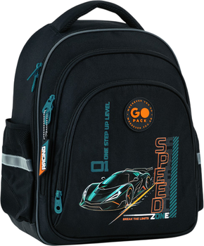 Рюкзак GoPack для начальной школы Education Speed Zone 37x28.5x16 см Черный (GO26-2606S-6)