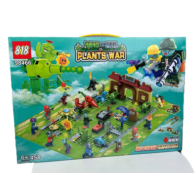 Детский конструктор Растения против Зомби, игрушка лего Plants vs Zombies фигурки 458 дет в коробке Store