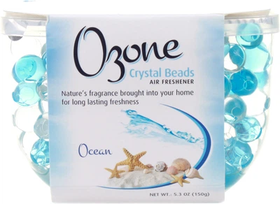 Освіжувач повітря кристалічний на основі гелю Ozone Crystal Beads Океан 150 г (4770416340583)