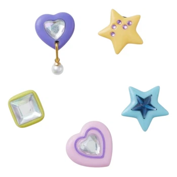 Przypinki do butów Jibbitz Dazzling Gems 5 Pack