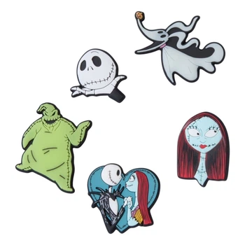 Przypinki do butów Jibbitz Nightmare Before Xmas 5Pck