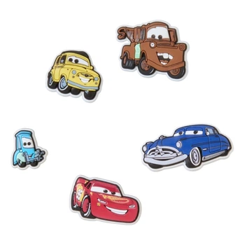 Przypinki do butów Jibbitz Pixar Cars 5Pck