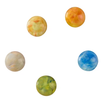 Przypinki do butów Jibbitz Marble 5 Pack