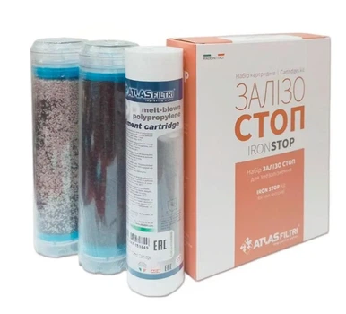Набір катриджів для потрійних систем залізо стоп Atlas Filtri