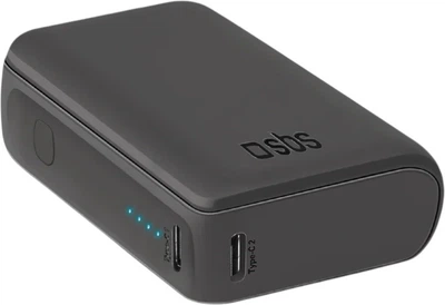 УМБ SBS NanoTube 10000 mAh 10W Black (TTBB10000MINIK)