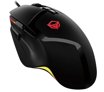 Ігрова комп'ютерна миша провідна MEETION Backlit Gaming Mouse MT-G3325 5000 DPI RGB підсвічування Чорний