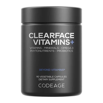 Мультивітаміни> Codeage Clearface Vitamins+ - 90 vcaps (853919008748)