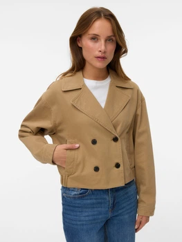 Куртка джинсова жіноча Vero Moda 10343023 S Kelp (5715832753097)