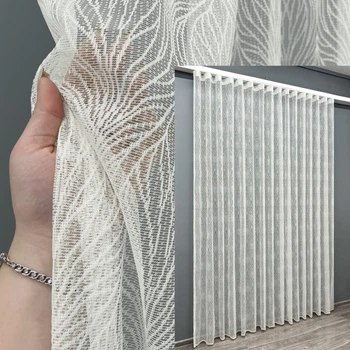 Тюль VR-Textil 2000т Жаккард Молочный 200х270 см (42-1202)