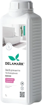 Засіб для миття та очищення ванної DeLaMark з квітковим ароматом 1 л (4820152334145)