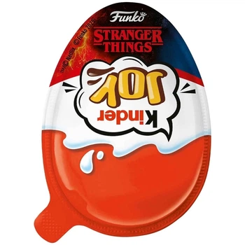 Набор шоколадных яиц Kinder Joy Funko Pop Stranger Things Egg 12x20г