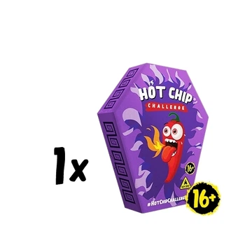 Экстра острые чипсы HOT-CHIP Challenge Solo Pack Кукурузные 2.5г
