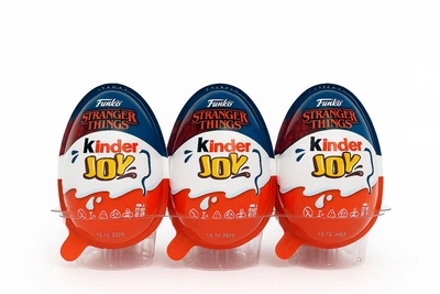Набор шоколадных яиц Kinder Joy Funko Pop Stranger Things Egg 6х20г