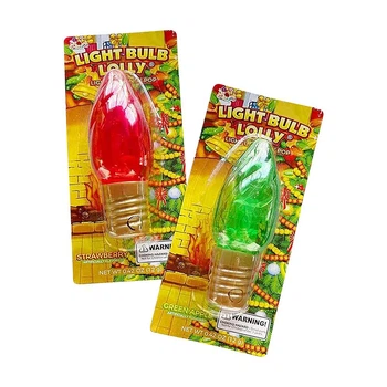 Леденец на светящейся палочке Lighted Christmas Light Bulb Lolli Candy Pops Лампочка 12г