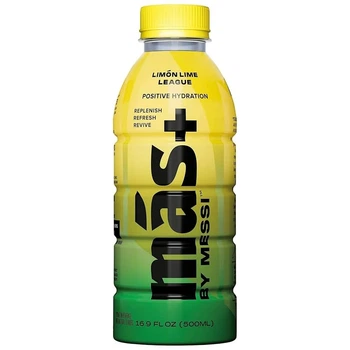 Напиток Mas+ By Messi Limon League Hydration Лимон и Лайм 500мл
