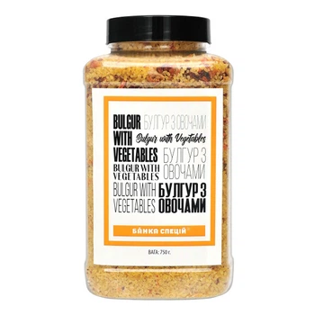 Булгур с овощами, 750 г, 50 шт