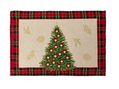 Салфетка гобелен "Christmas Delight" , Прямоугольная, 35x50