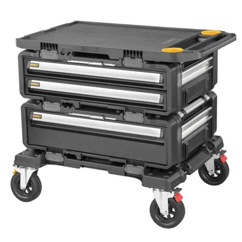 Робоча станція 4 в 1 (комплект ящиків на візку) TOUGHSYSTEM 2.0 DXL DeWALT (DWST60520-1)