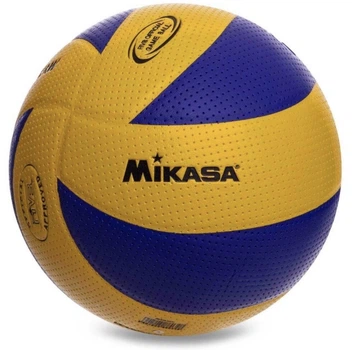 Мяч волейбольный Mikasa MVA 200 0162-3 размер №5 для игры в зале (Indoor) Yellow-Blue