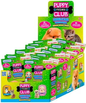 Дисплей фигурок-сюрпризов Cool Things Puppy Club Мяу-Гав команда 24 шт (PC062-CDU)