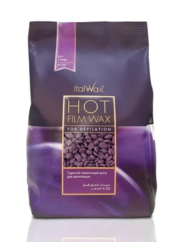 Горячий воск в гранулах Italwax - Слива, 100 г.