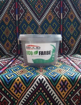 Краска интерьерная известковая BULID ECO-FARBE (БУЛИД ЭКО КРАСКА) 3кг, белая
