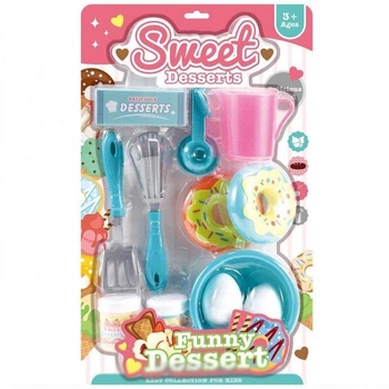 Zestaw naczyń dla dzieci Trifox Słodkie desery 10 elementów (5901353663247)