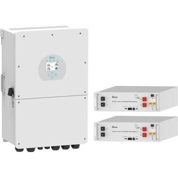 Система хранения энергии Deye SUN-16K-SG01LP1 16kW + 2 АКБ SE-G5.1 Pro-B 10.2 kWh (51.2V/100Ah/5120Wh) [159517]
