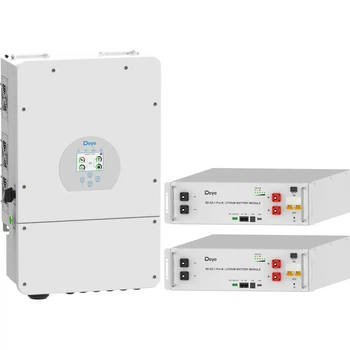 Система хранения энергии Deye SUN-10K-SG02LP1-EU-AM3 10kW + 2 АКБ SE-G5.1Pro-B 10.24 kWh (51.2V/100Ah/5120Wh) [159387]