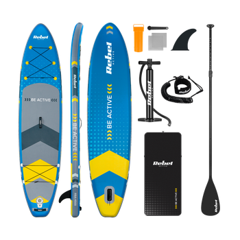 Надувна SUP-дошка Rebel RBA-4500-BL для плавання