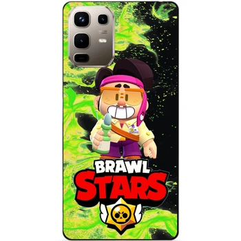 Чехол силиконовый бампер Candy для Infinix Note 50 Pro Plus 5G (X6856) с Героем Brawl Stars Бравл Старс Джэ Ён Brawl
