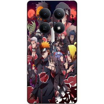 Чохол силіконовий бампер Candy для Xiaomi Poco M8 5G з малюнком Наруто Naruto аніме