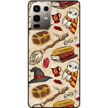 Чехол силиконовый бампер Candy для Infinix Note 50 Pro (X6855) с картинкой Gryffindor Гриффиндор Гарри Поттер Harry Potter