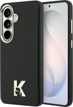 Чохол Karl Lagerfeld K Metal Logo MagSafe для Samsung Galaxy S26 Black (KLHMS26S5PGFKHGK)