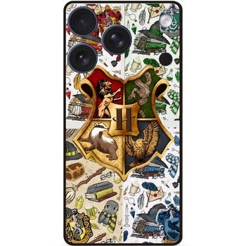 Силиконовый бампер чехол Candy для Iphone 17 Pro Max с рисунком Hogwarts Хогвартс Гарри Поттер Harry Potter