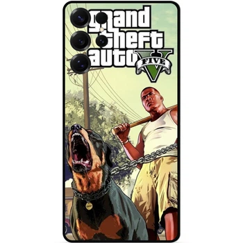 Чехол силиконовый бампер Candy для Samsung S24 Ultra с картинкой ГТА GTA