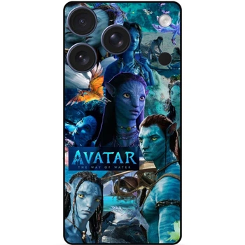 Чехол силиконовый бампер Candy для Iphone 17 Pro Max с рисунком Avatar Аватар
