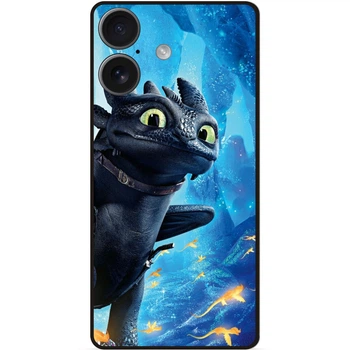 Чехол силиконовый Candy для Iphone 17 с рисунком Как приручить дракона Dragon