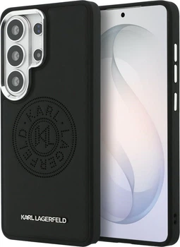 Чохол Karl Lagerfeld Perforated KL MagSafe для Samsung Galaxy S26 Ultra Black (KLHMS26LPSKRPMK)