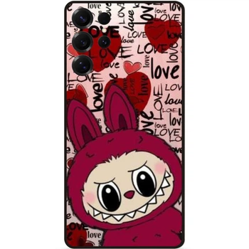Чохол силіконовий бампер Candy для Samsung S26 Ultra з малюнком Лабубу Labug