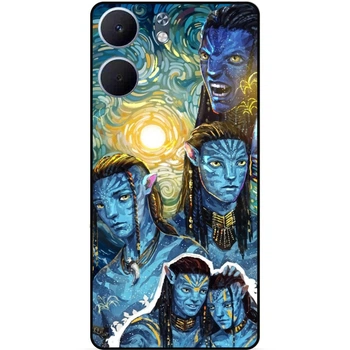 Силиконовый чехол бампер Candy для Oppo A5x с картинкой Аватар Avatar