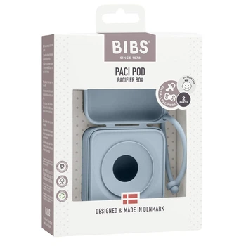Контейнер для зберігання пустушок BIBS Pacifier Box Baby Blue