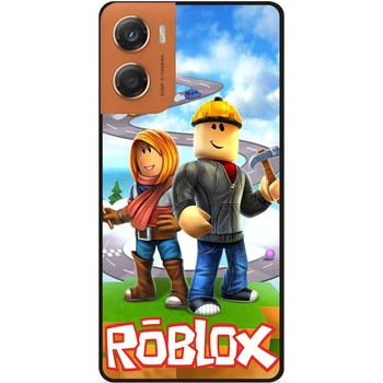Силіконовий чохол Candy для Motorola Moto G06 з картинкою Roblox Роблокс