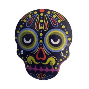 Печенье в банке Halloween Skull Tin Cookie Череп