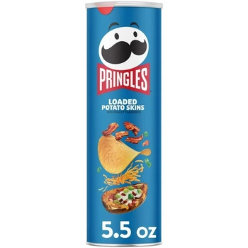 Чипсы Pringles Loaded Potato Skins Картофель с топингом 158г