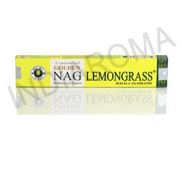 Аромапалочки, благовония Лемонграсс / LEMONGRASS ( Vijayshree, Golden NAG ) Голден Наг, 15 грам (уп. - 15 палочек) (COPY)